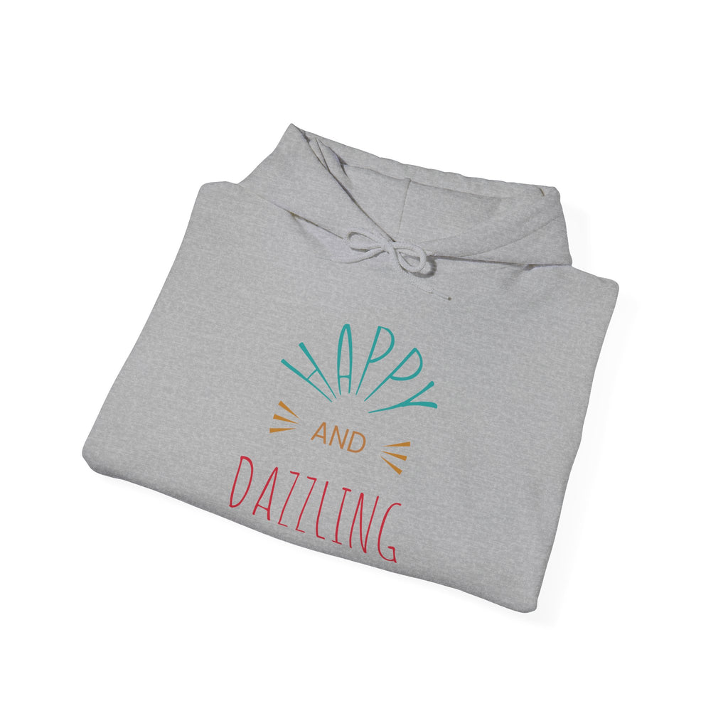 Happy and Dazzling Hoodie — Cute Pastel Graphic Pullover