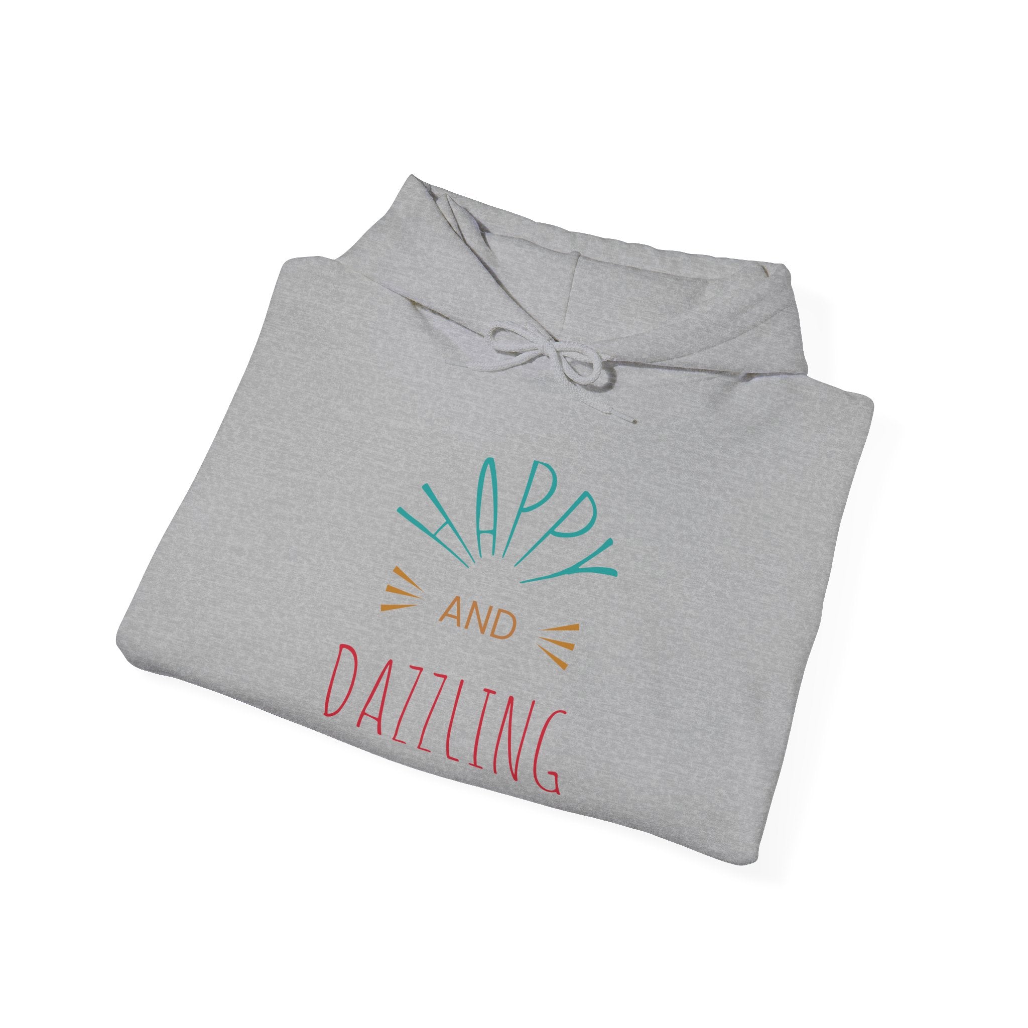 Happy and Dazzling Hoodie — Cute Pastel Graphic Pullover