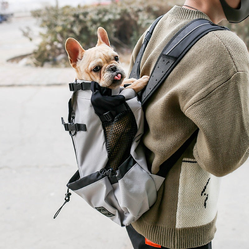 Cozy Carry Backpack for Happy Dogs