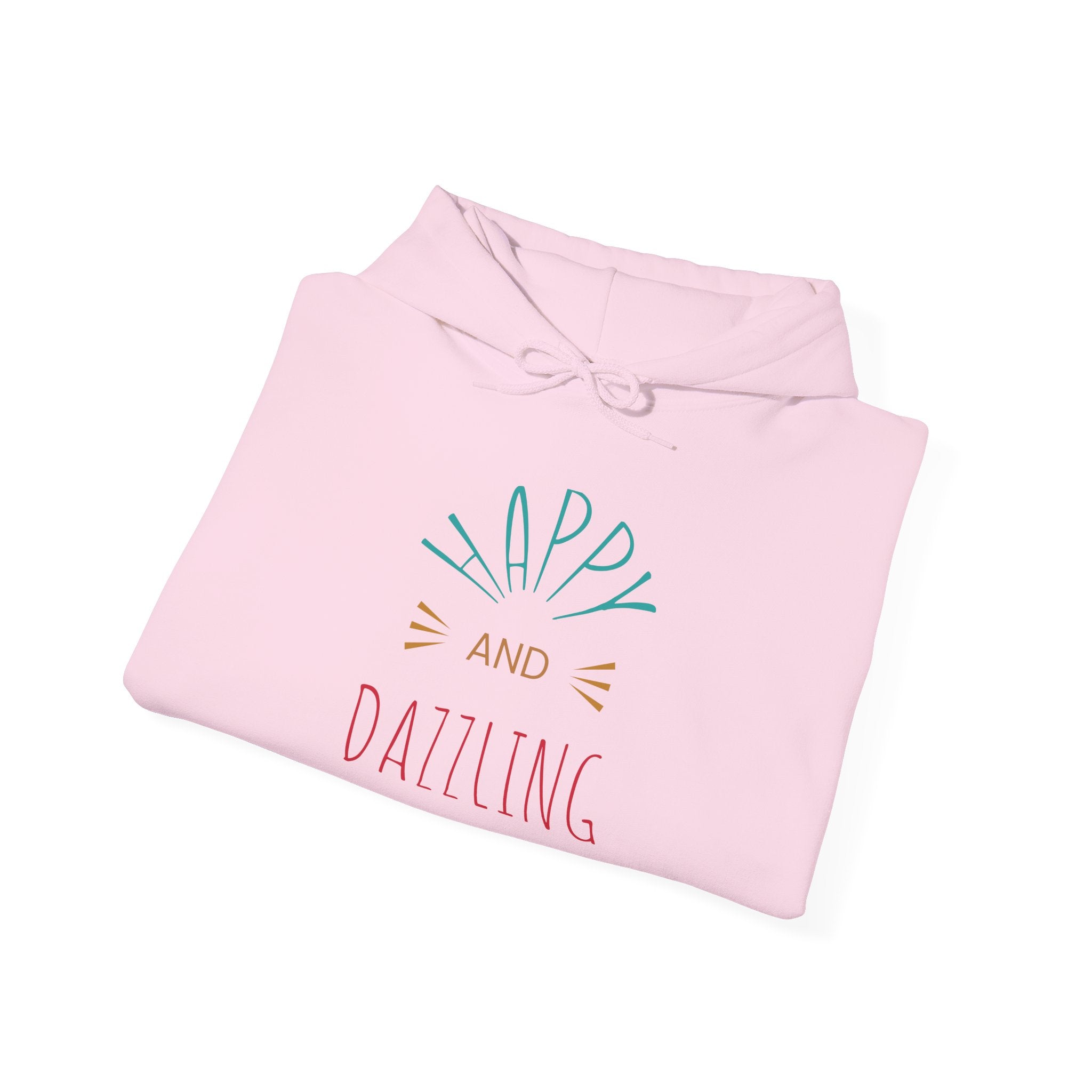 Happy and Dazzling Hoodie — Cute Pastel Graphic Pullover