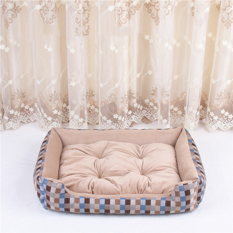 Cozy Calming Bed for Happy Dogs & Cats