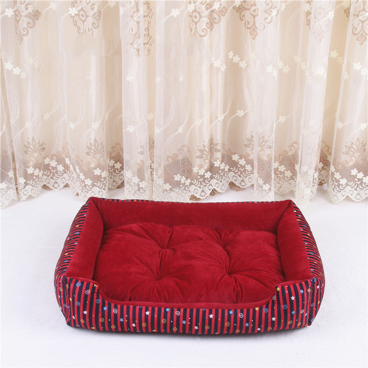 Cozy Calming Bed for Happy Dogs & Cats