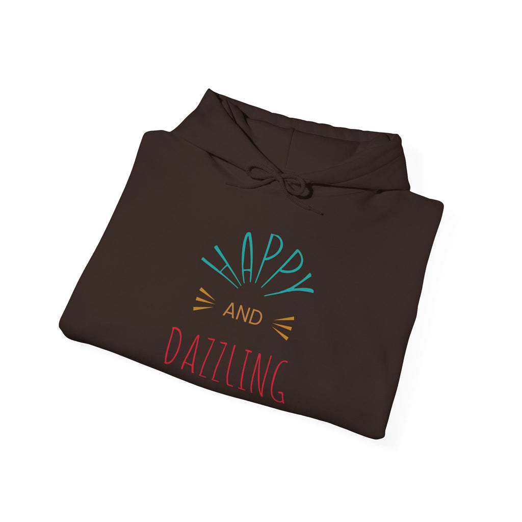 Happy and Dazzling Hoodie — Cute Pastel Graphic Pullover