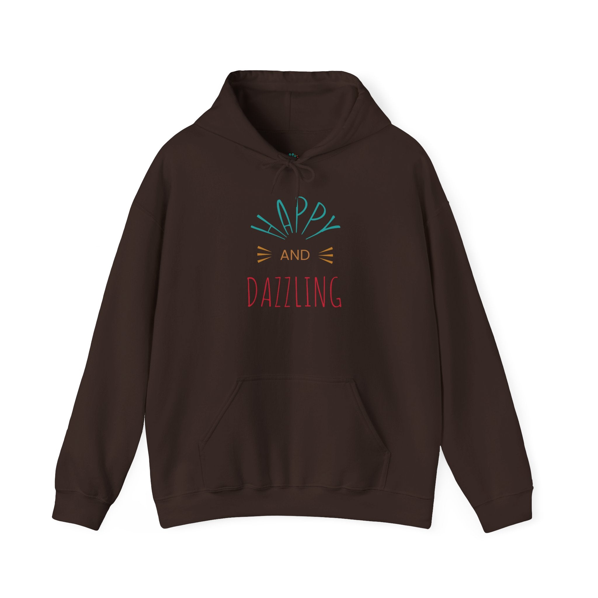 Happy and Dazzling Hoodie — Cute Pastel Graphic Pullover