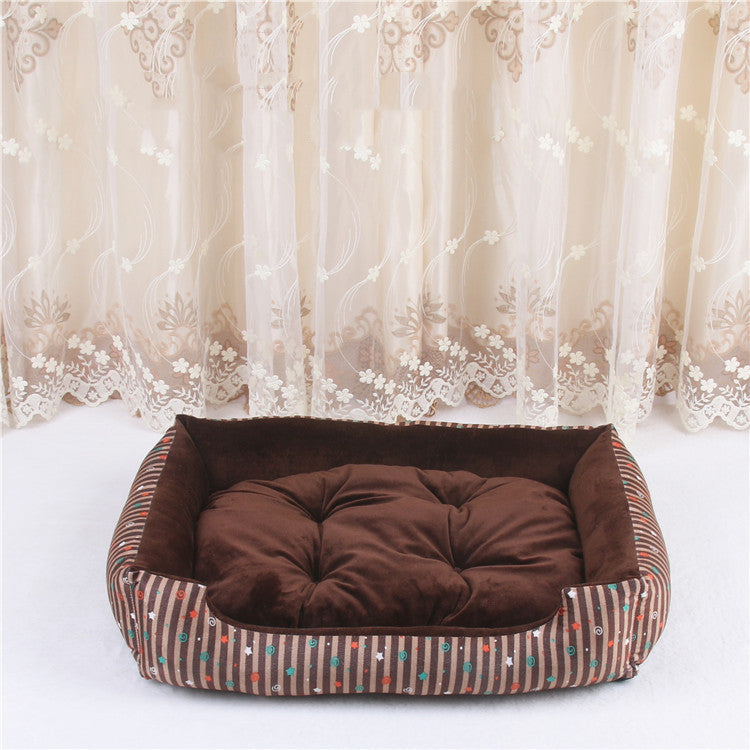 Cozy Calming Bed for Happy Dogs & Cats