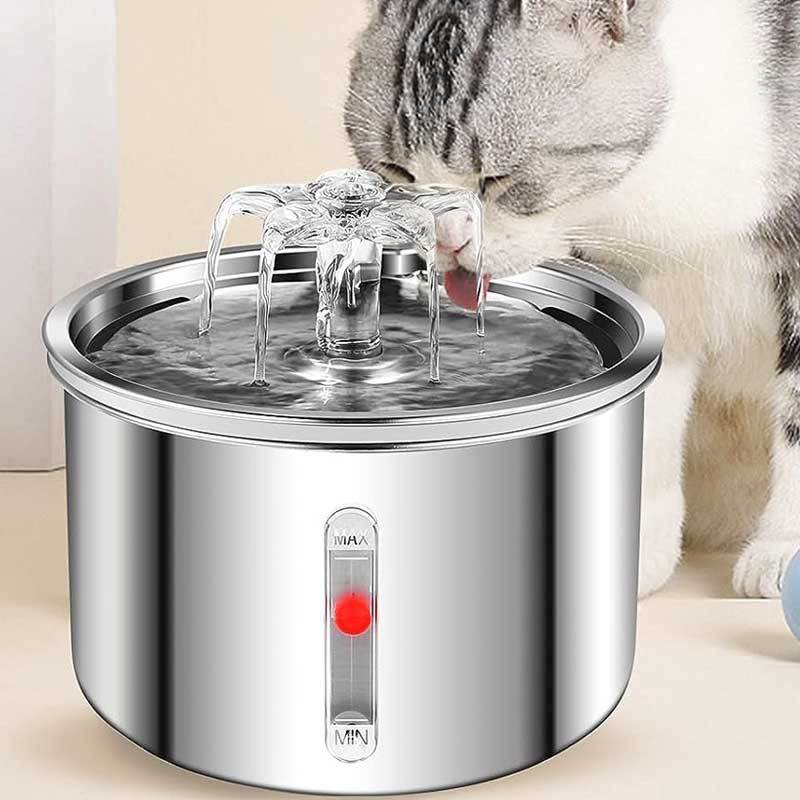 Smart Stainless Water Fountain for Happy Pets