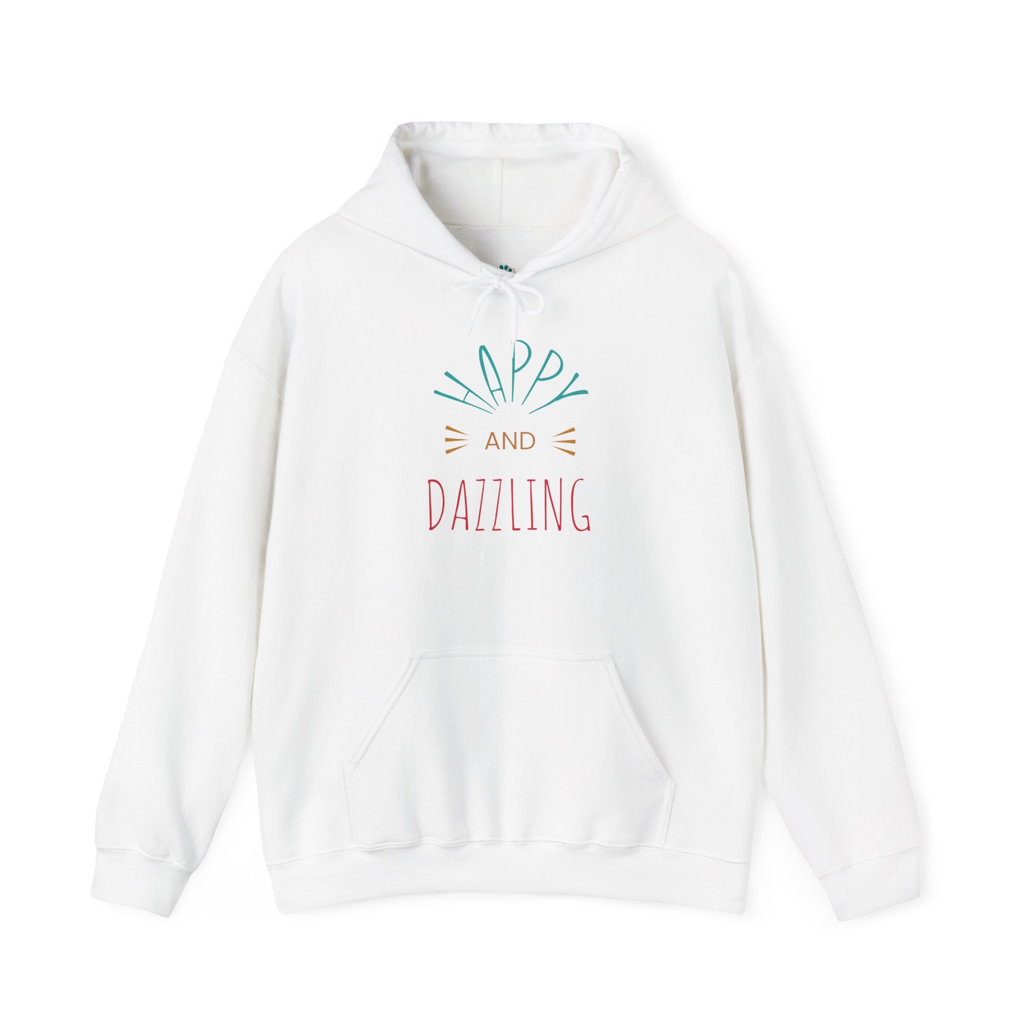 Happy and Dazzling Hoodie — Cute Pastel Graphic Pullover