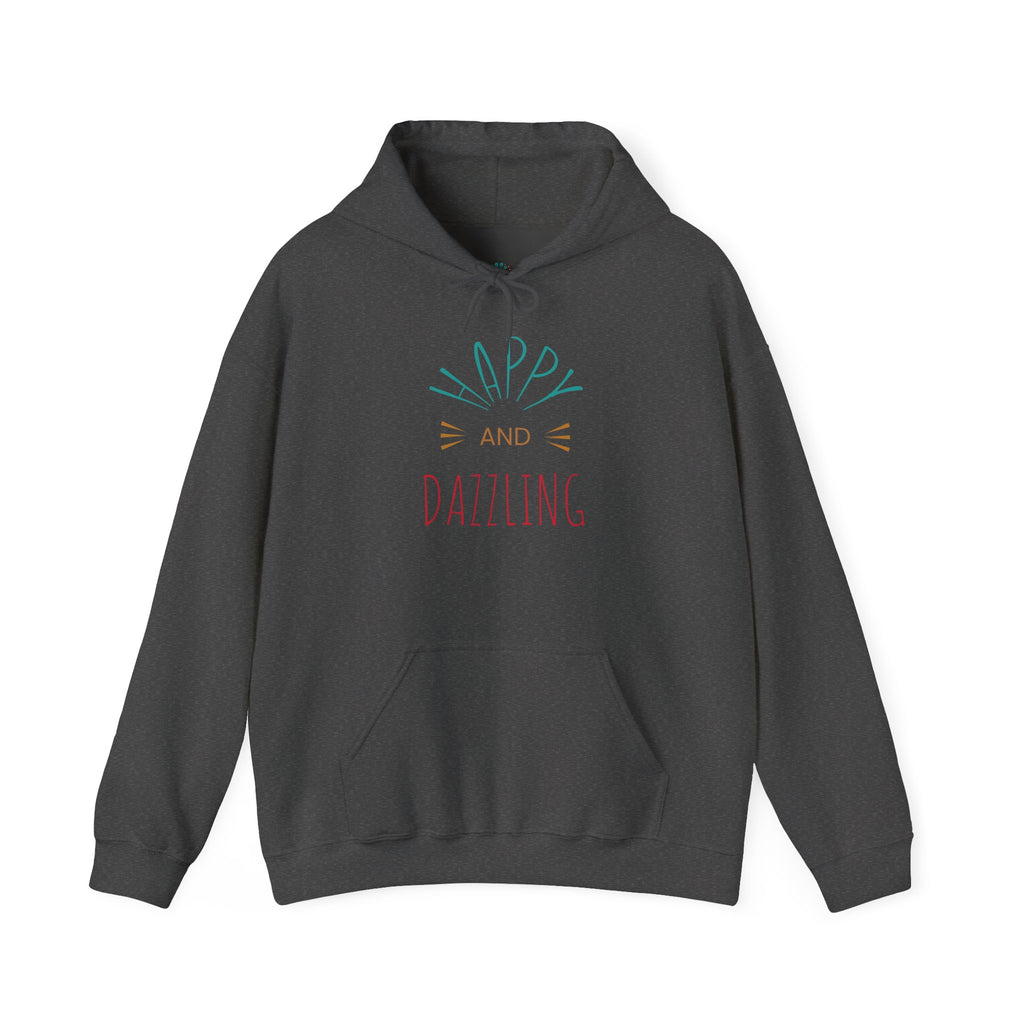 Happy and Dazzling Hoodie — Cute Pastel Graphic Pullover