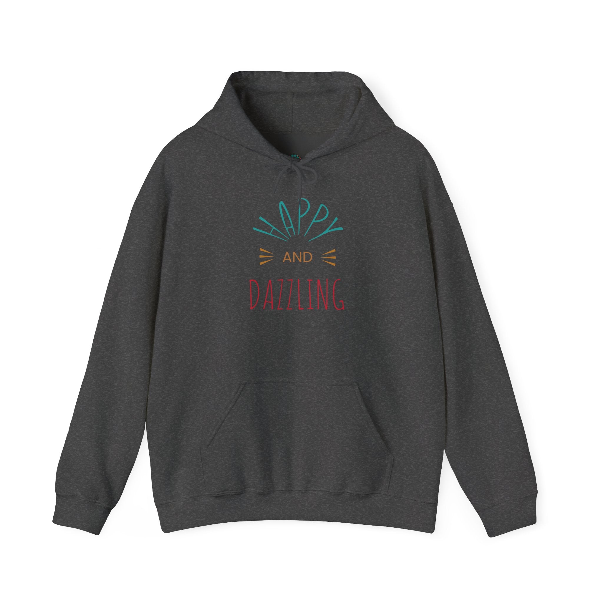 Happy and Dazzling Hoodie — Cute Pastel Graphic Pullover