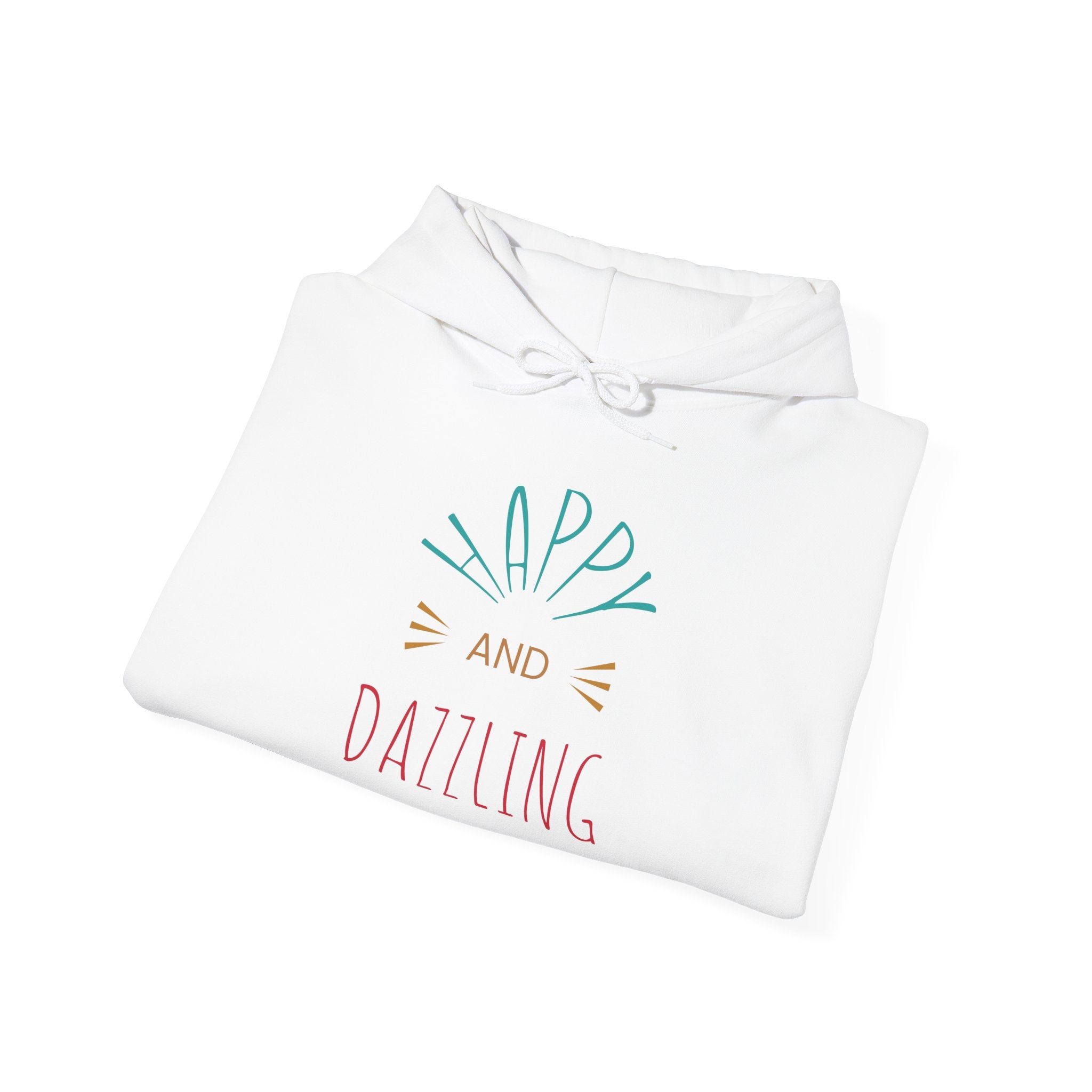 Happy and Dazzling Hoodie — Cute Pastel Graphic Pullover