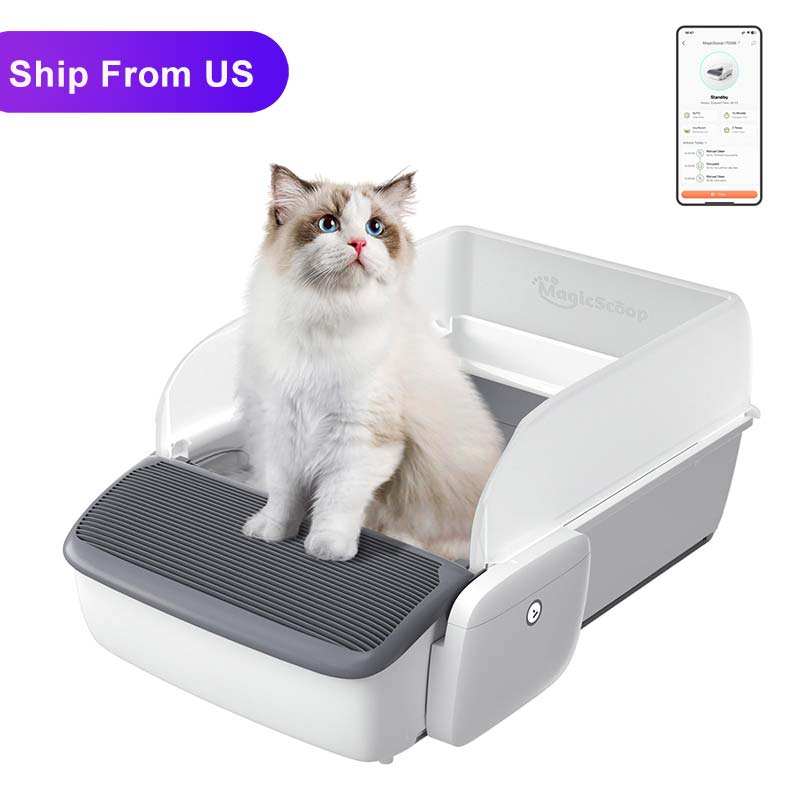 Smart Self-Cleaning Litter Box for Cats