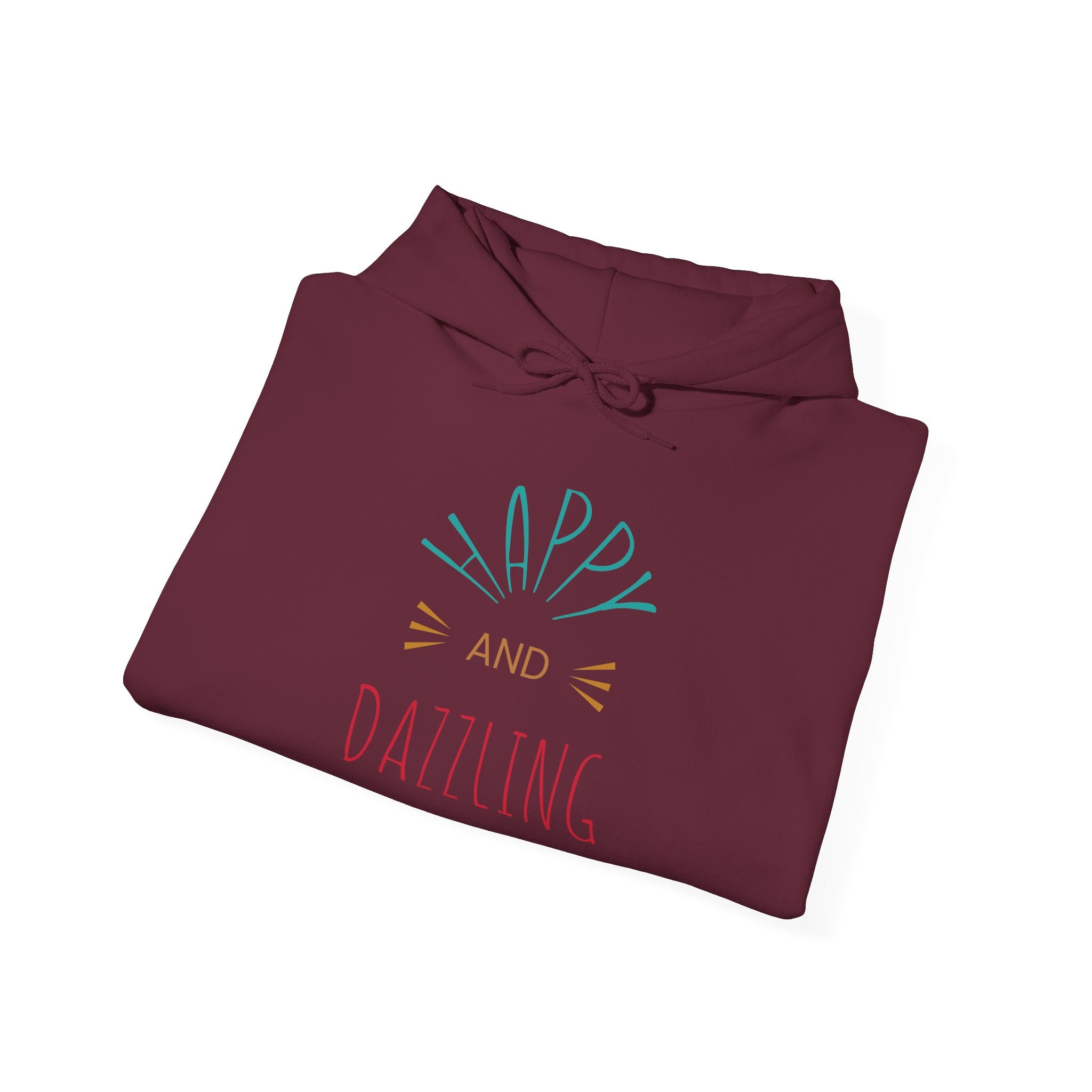 Happy and Dazzling Hoodie — Cute Pastel Graphic Pullover