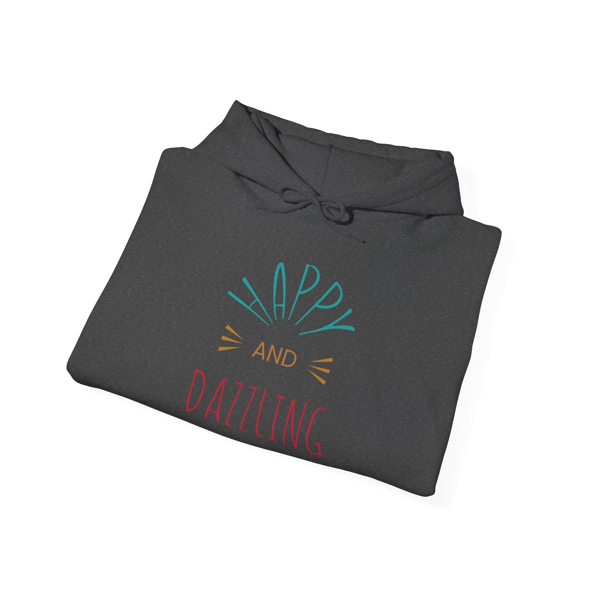 Happy and Dazzling Hoodie — Cute Pastel Graphic Pullover