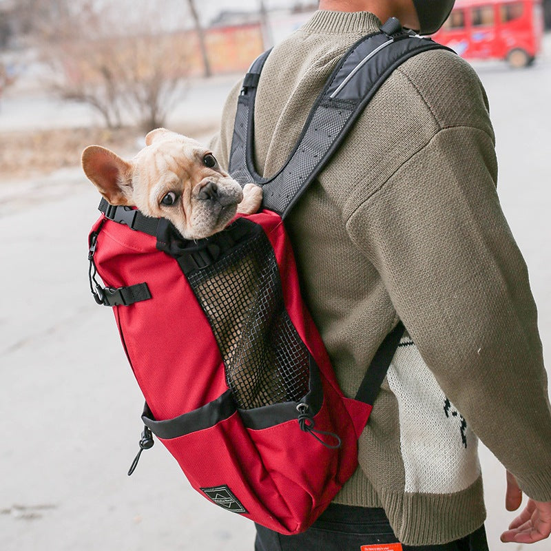 Cozy Carry Backpack for Happy Dogs