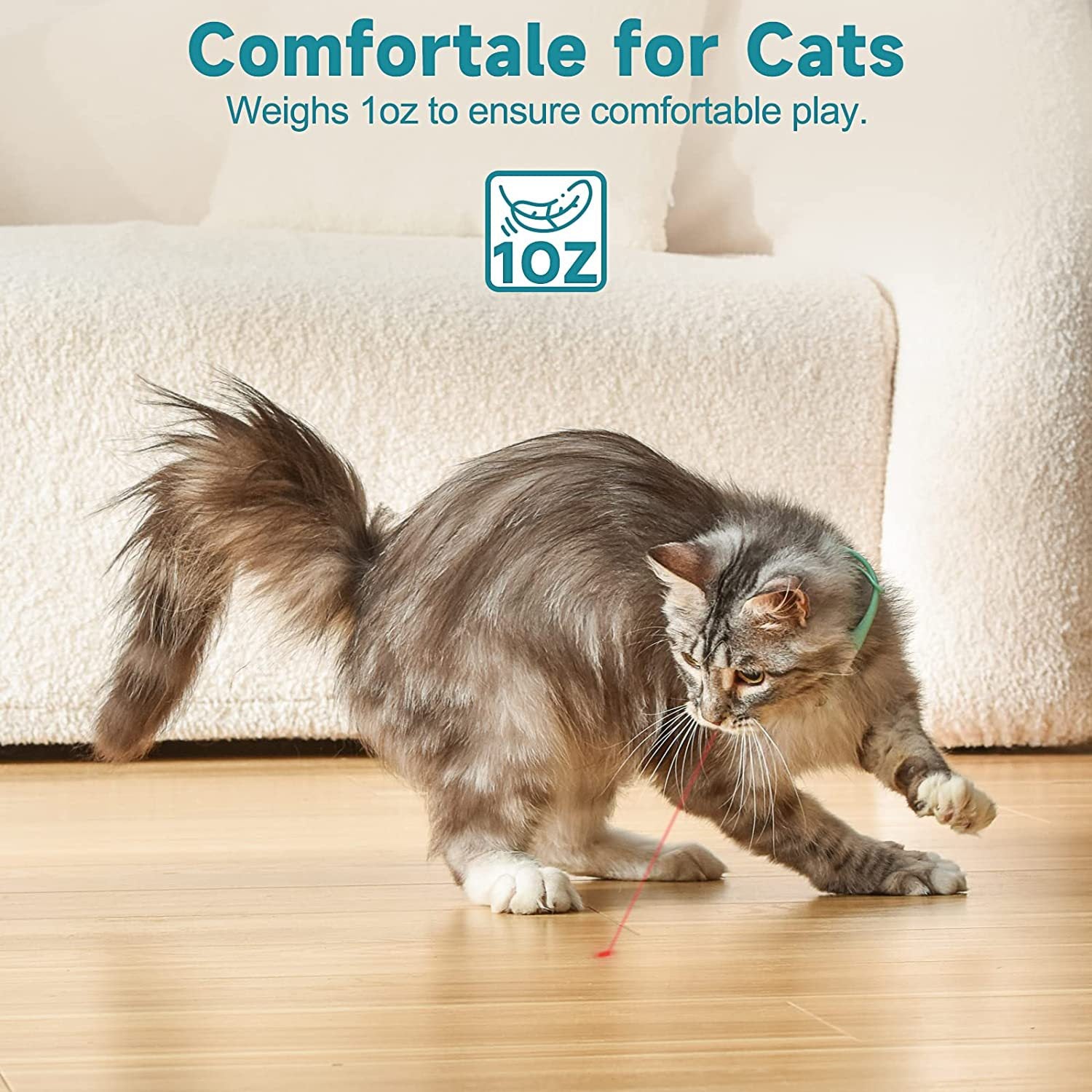 Smart Play Laser Toy for Curious Cats