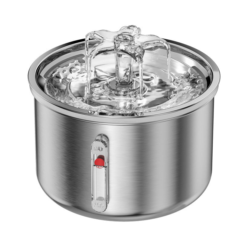 Smart Stainless Water Fountain for Happy Pets